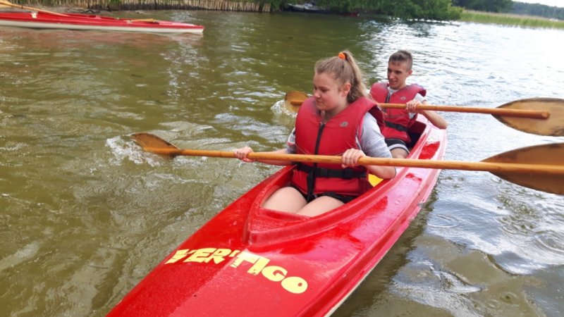 Obóz letni w Kretowinach